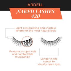 Ardell Naked Lashes 420: quatre paires réutilisables et économiques pour plusieurs looks.