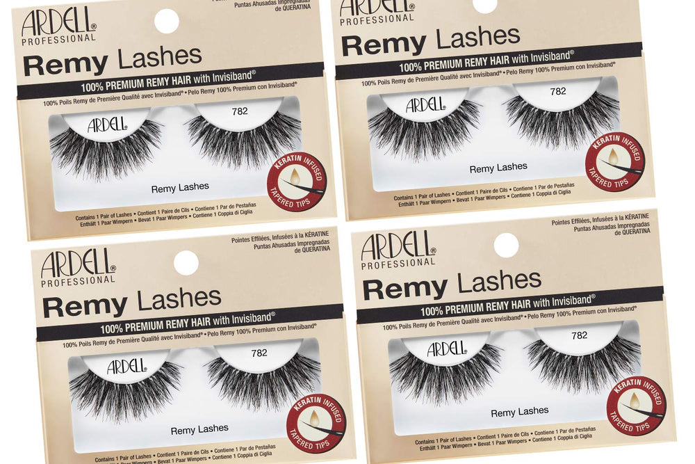 Ardell Remy Lashes 782 with Invisiband for seamless wear and natural-looking drama