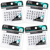 Ardell Soft Touch Trios Medium Individuals in Black with Invisiband close-up for seamless blend