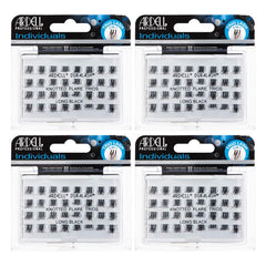 Cils Ardell Trios individuels longs noirs, ensemble élégant pour un fini naturel.