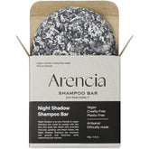 ARENCIA Night Shadow barre-biotine, emballage zéro déchet, routine durable.