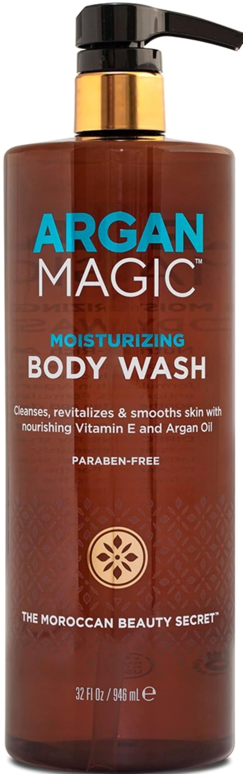 Argan Magic gel douche bouteille : hydratation douce pour la peau.