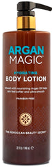 Lotion Argan Magic: flacon argan pour hydratation durable et peau douce.