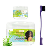 ARHGOAT Edge Control – bouteille à brillance extrême pour une coiffure durable.