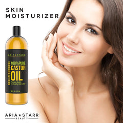 Aria Starr Huile de ricin – distributeur pompe pour une application précise