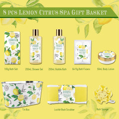 ArioseMonde gel douche citron parfum frais et revitalisant