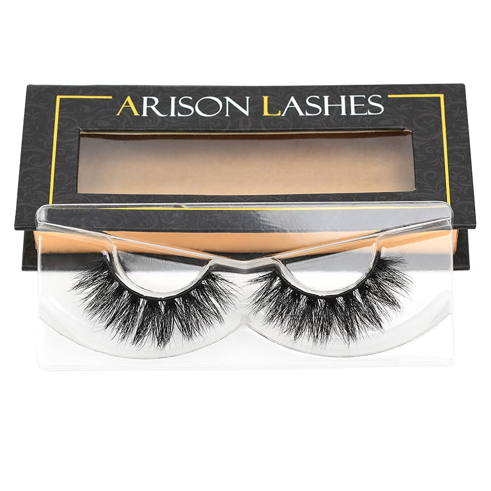 ARISON LASHES cils 3D en vison, effet plume pour un regard naturel