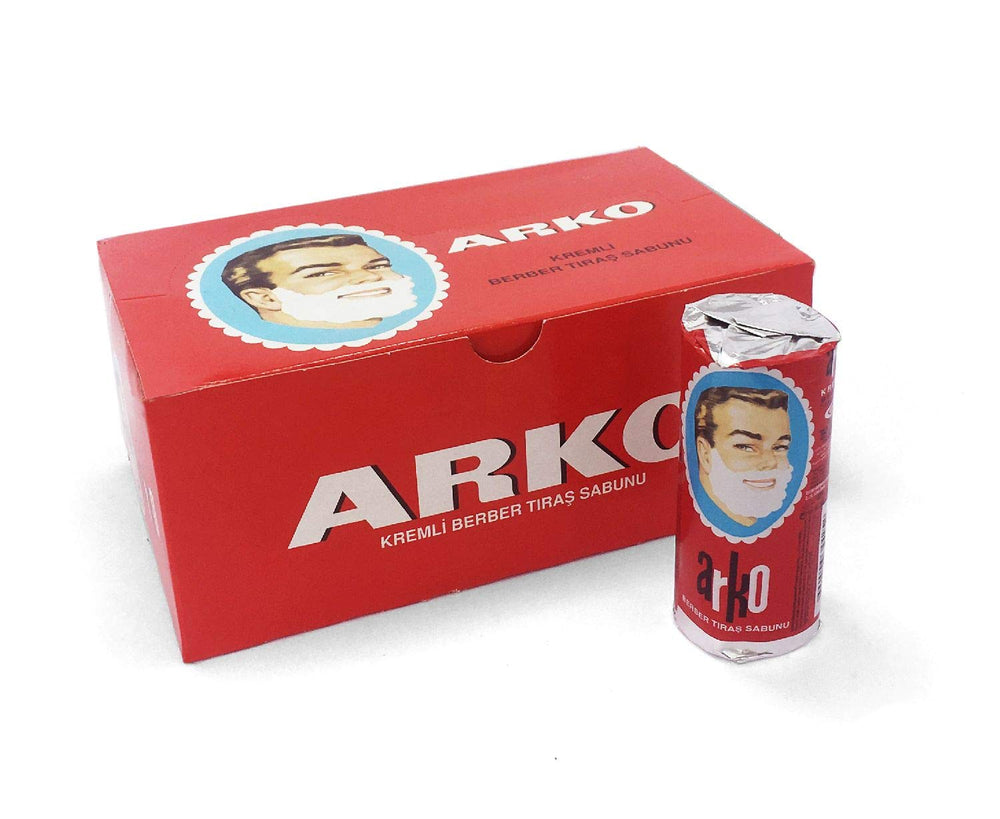 Bâton de rasage Arko Men prêt à l’emploi pour un rasage précis.