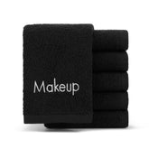 Arkwright draps-maquillage noirs, nettoyage doux et rapide du visage.