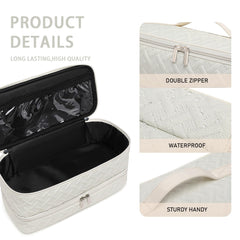 ARLMEGOR poche zippée supérieure pour accessoires, organisation rapide en voyage.