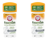 Arm & Hammer Essentials Déodorant sans parfum, bouteille pack2 prête pour utilisation quotidienne