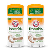 Arm & Hammer Essentiels Déodorant Coco Geranium – bouteille pratique et parfum frais.