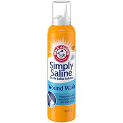 Simply Saline solution sterile pour nettoyer les plaies sans irritation
