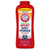 Arm & Hammer Sport Poudre Corporelle: action rapide contre l’odeur sur la peau.
