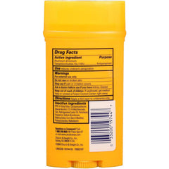 Arm & Hammer Ultramax déodorant solide actif sport, côté, utilisation pratique en déplacement.
