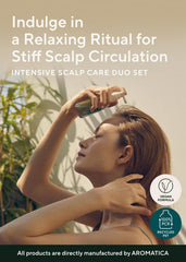 AROMATICA masseur-cheveux-bois, massage relaxant du cuir chevelu