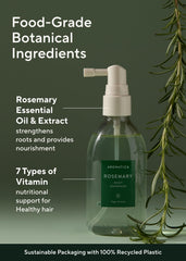 AROMATICA Root Enhancer, complexe noir et romarin: nutriments pour le cuir chevelu