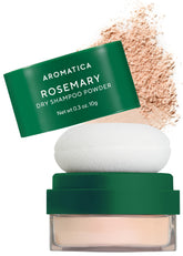 AROMATICA Rosemary Dry Shampoo Powder format voyage rafraîchit les racines entre deux lavages