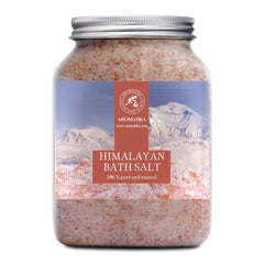 AROMATIKA Sel Rose Himalaya: cristaux pour bain relaxant et purifiant