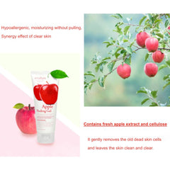 Arrahan Gel Peeling Pomme - Extraits de pomme visibles, usage quotidien pour peau lumineuse