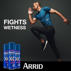Arrid Spray Séche Rapide – application rapide et sans traces.