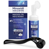 Artimore Minoxidil Foam 5% bottle for targeted scalp application and easy use
