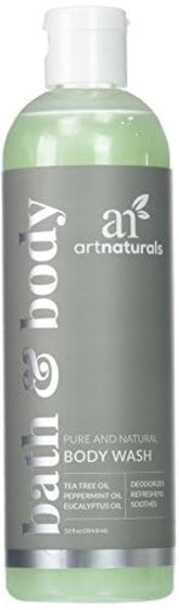 Artnaturals Gel Douche Arbre à Thé — bouteille élégante prête à l'utilisation
