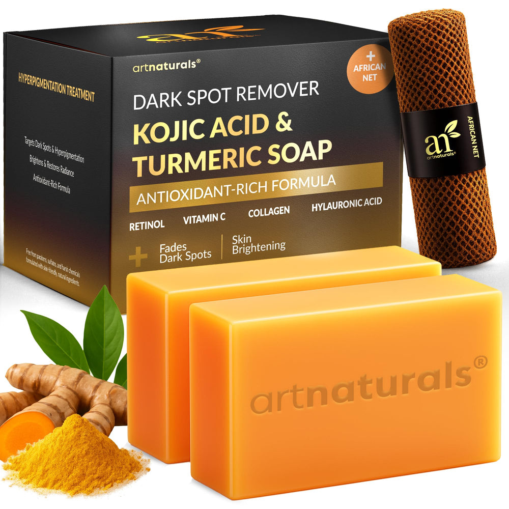 Artnaturals savon Kojique à l acide pour éclaircir les taches.