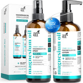 Spray magnésium Artnaturals appliqué sur la peau pour un soutien musculaire potentiel