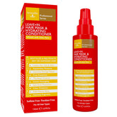 Arvazallia leave-in hair mask bottle provides lightweight moisture and smoother hair