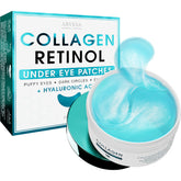 Patchs yeux Arvesa hydrogel, lutte contre poches et cernes avec hydratation ciblée.