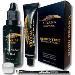 ARYANA NEW YORK Hybrid Color Kit: tube crème couleur ciblée pour couvrir les gris