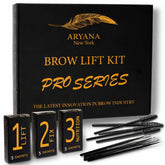Kit ARYANA NEW YORK lamination sourcils 3 etapes pour un rendu professionnel à domicile.