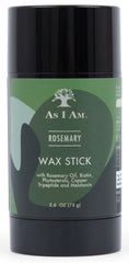 As I Am bâton cire cheveux romarin: maintien flexible pour un style rapide.