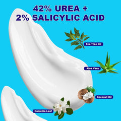 ASDToTio Crème Urée 42% pour talons lisses et adoucis.
