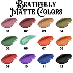 Aseawave teinte violette liquide mat, effet sophistique pour look nocturne