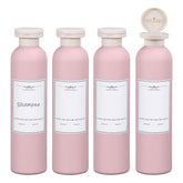 ASEVAT bouteilles voyage 260 ml, pack de 4, pratique pour les déplacements quotidiens.