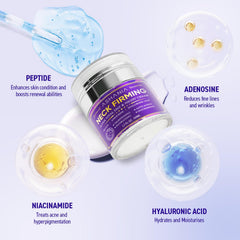 Ashania Crème Raffermissante — texture riche et onctueuse, sensation nourrissante.