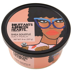 Ashanti Naturals Beurre de karité fouetté au parfum pêche, hydratation douce