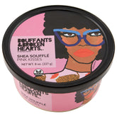 Ashanti Naturals Pink Kisses Soufflé – pot visible prêt à hydrater la peau.