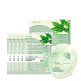 Ashlyn masque hydrogel apaisant thé vert, hydratation nocturne.