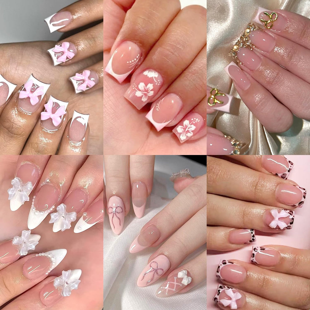 Ashowner ongles press-on – design élégant pour un look rapide.