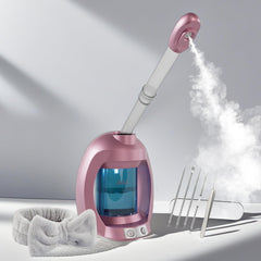 Vapeur visage Asiakarn au design rose pour hydrater en douceur.