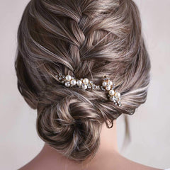 Asooll peigne cheveux cristal mariage, brillance discrète