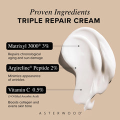Asterwood Argireline peptide serum swirl emphasizing fine-line care.