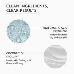 Asterwood Savon Visage Hyaluronique - texture crèmeuse qui nettoie sans tiraillement.