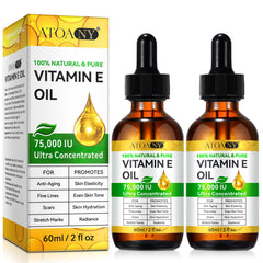 ATOANY huile vitamine E 75 000 UI – flacon prêt à l’emploi.