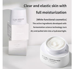 ATOMY The Fame Nutrition Cream en action sur le visage, application douce