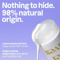 ATTITUDE Clarifiant après-shampooing, application fluide sur toute la longueur pour cheveux renforcés.