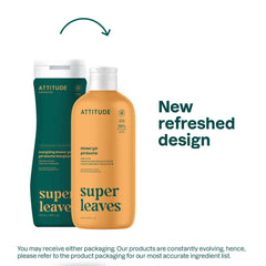 ATTITUDE Body Wash — texture mousse légère pour une douche agréable.